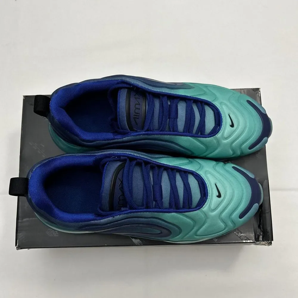 Nike Air Max 720 Youth‎ 6.5 Sea Forest Deep Royal Blue 2951